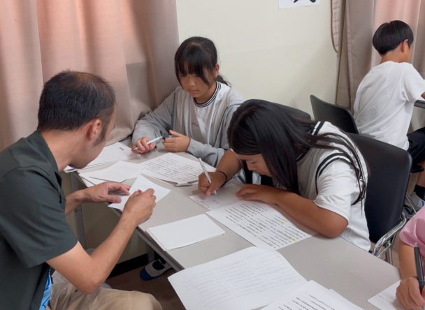 適性・作文 集中特訓の様子3