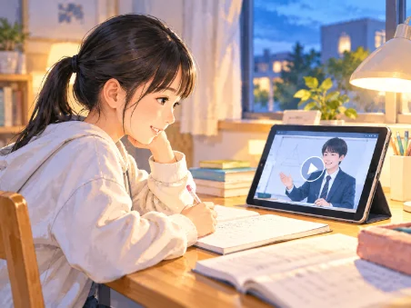 タブレットで解説動画